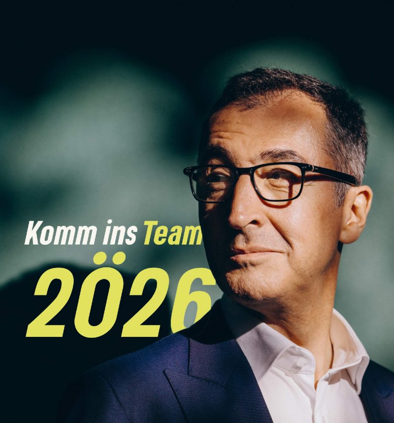 Cem Özdemir, Komm ins Team