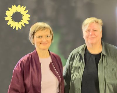 Franziska Brantner und Ingrid Strubel